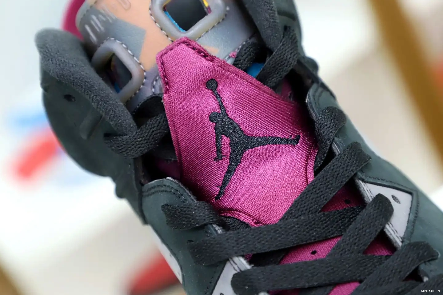 6 JORDAN RETRO BORDEAUX Kimikick AIR 0512
